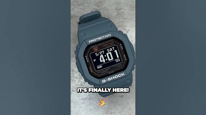 THE G-SHOCK DW-H5600! | FULL REVIEW ON THE CHANNEL! #timedrops #shorts #gshock #dwh5600 #watch