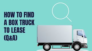 Trucking generates a lot of income, however, starting box truck
business is not an easy feat. in order to do so you have face
challenges the...