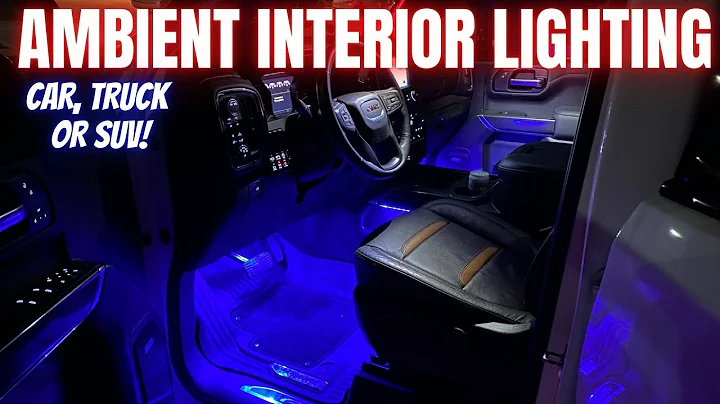 Watch THIS Before Choosing LED Ambient Interior Lighting for Your Car or Truck!