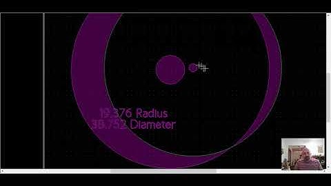 Quick demo of drawing a tangent arc between two circles