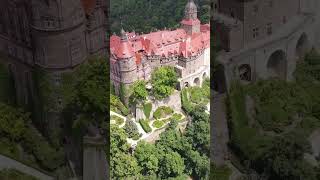 The Largest Castle In The Silesia Region, Located In Northern Wałbrzych.