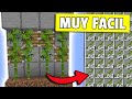 GRANJA de BAMBÚ MUY FACIL para MINECRAFT BEDROCK y JAVA 26.0