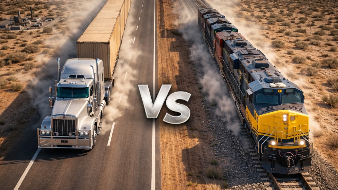 Автопоезда против грузовых поездов: битва за австралийскую глубинку.