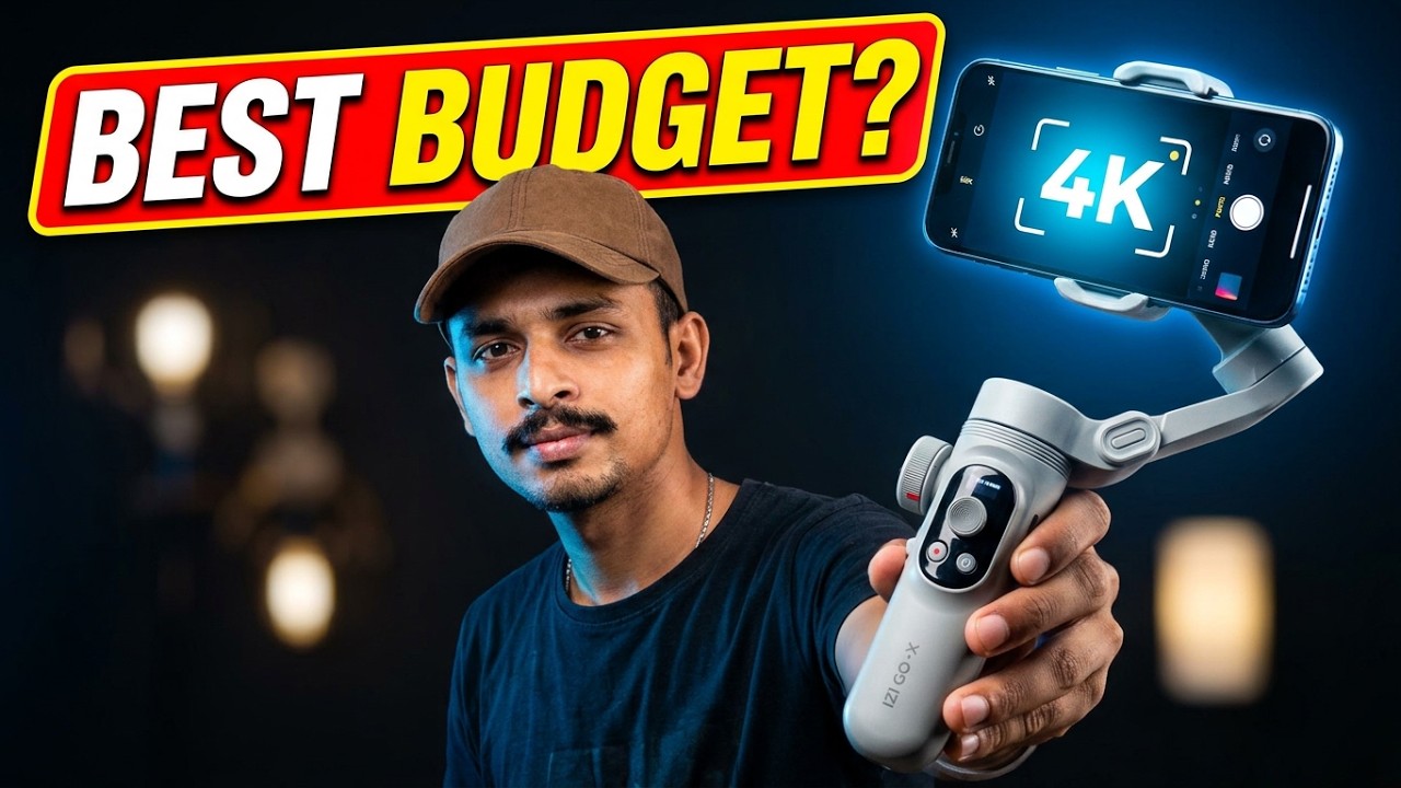 Best gimbal for smartphone | IZI GO X Gimbal 4K Supported & Wireless Gimbal#gimbalstabilizer #gimbal