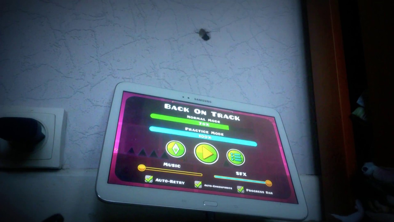 petite partie de geometrye dash #1