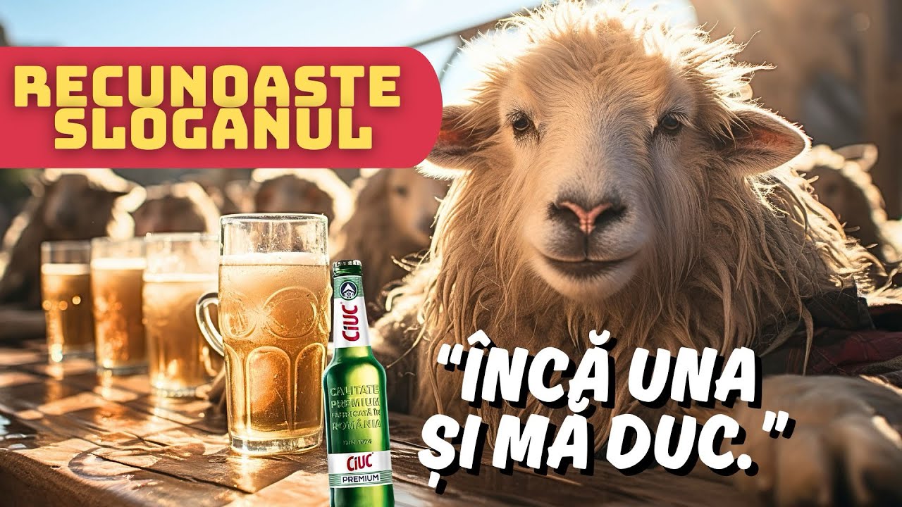 QUIZ AMUZANT | RECUNOAȘTE SLOGANUL | BRANDURI CELEBRE