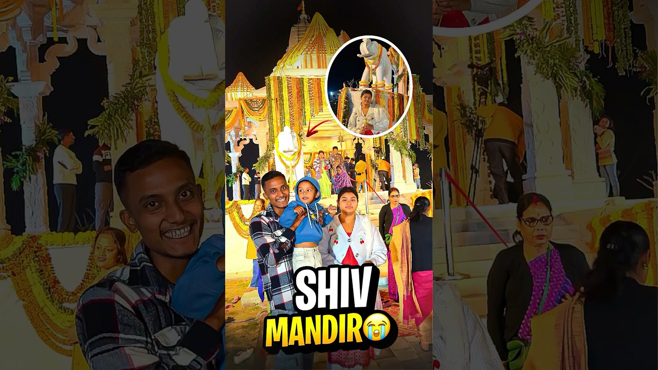 Shiv Mandir Mini Vlog 😍 - 