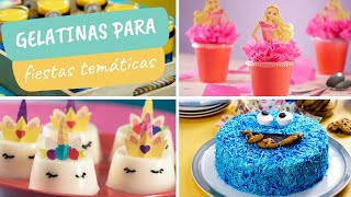 Gelatinas Para Fiestas Temáticas