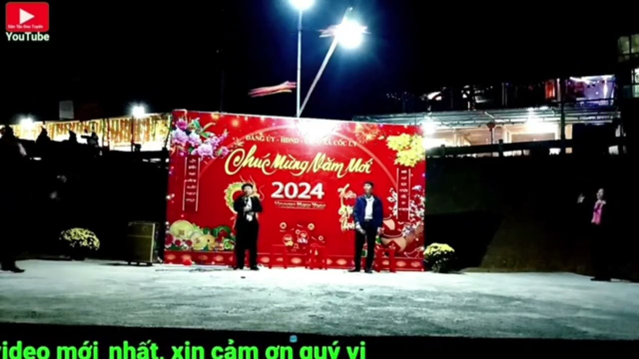 hát giao lưu đối đáp năm 2024 tại xã cốc ly