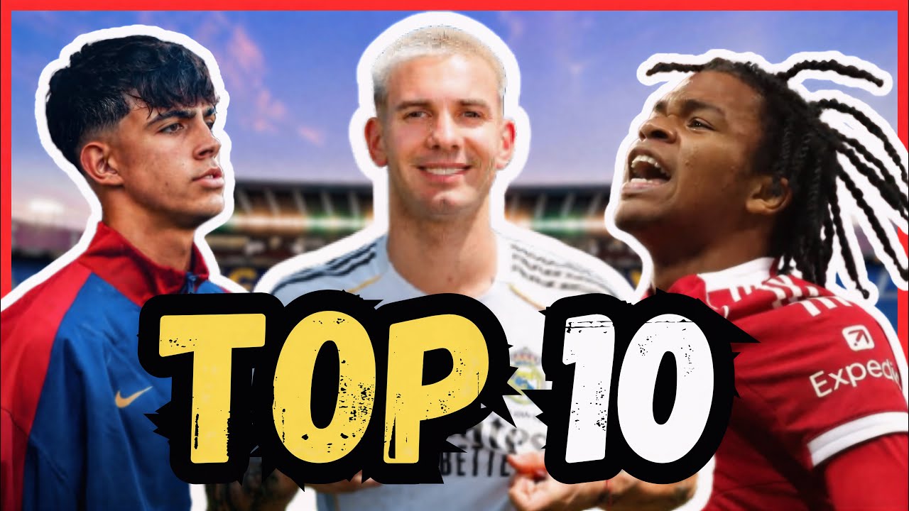 TOP 10 Most PROMISING Youngsters In FOOTBALL!