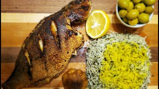 HowTo: Persian Herb Rice with Fried Fish &quot;SabziPolo ba Mahi سبزی پلو با ماهی &quot;