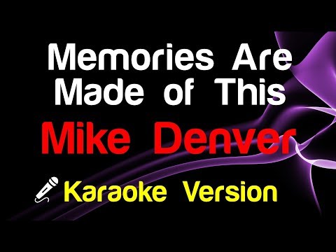 Mike Denver - Memories Are Made of This-র ভিডিওর থাম্বনেইল