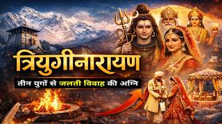 3 युगों से जलती विवाह अग्नि | Triyuginarayan Temple Mystery | Shiva–Parvati Marriage &amp; Eternal Fire