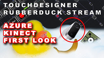 [TouchDesigner - Rubberduck] 06.04.2020 Azure Kinect