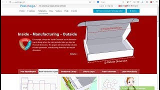 How to get free die-line for packaging design from Packmage