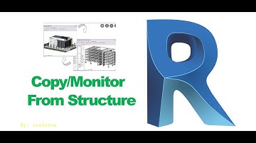 Revit copy monitor column from structure