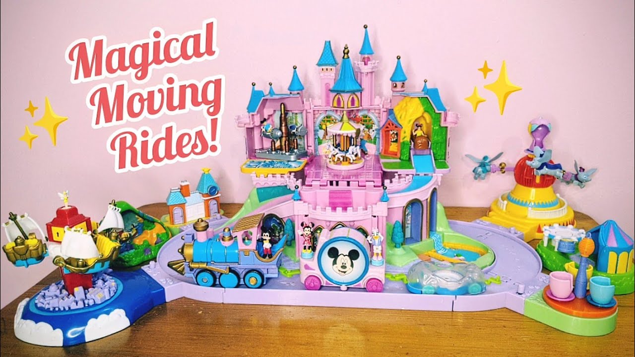 ASMR ✨ Disneyland Magic Kingdom playset