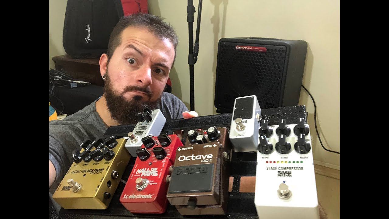 Falando sobre pedais Pedalboard Bass Station YouTube