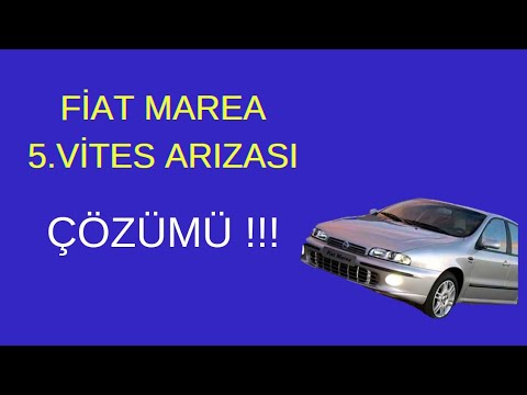 FİAT MAREA 5. VİTES ARIZASI | ÇÖZÜMÜ !!! #fiat #marea #tamir