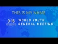 This is my name (World Youth General Meeting 2018) - (Guitar chord + Lyrics)