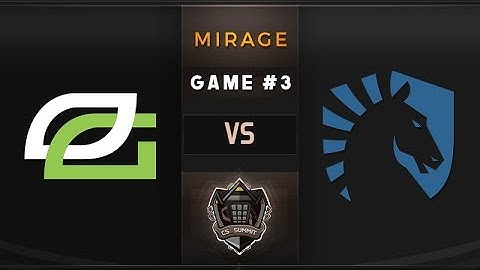 OpTic vs Liquid Game 3, Mirage - cs_summit: Losers