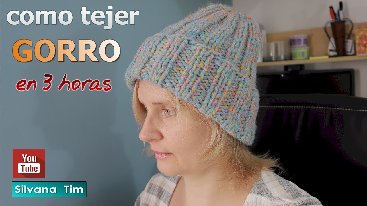 Máquina De Tejer, Teje Un Gorro En Menos De 30 Minutos 