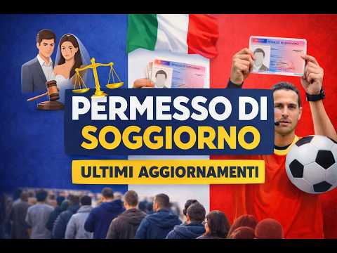 Video AGGIORNAMENTI PERMESSO DI SOGGIORNO - MATRIMONIO E DISCRIMINAZIONE