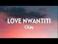 Ckay - Love Nwantiti ( tik tok version slowed ) lyrics 1 hour