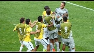 Brazil vs Chile 1-1 Brazil vs Chile Penalty Shootout 3-2 Highlights FIFA World CUP 2014 (Simulation)