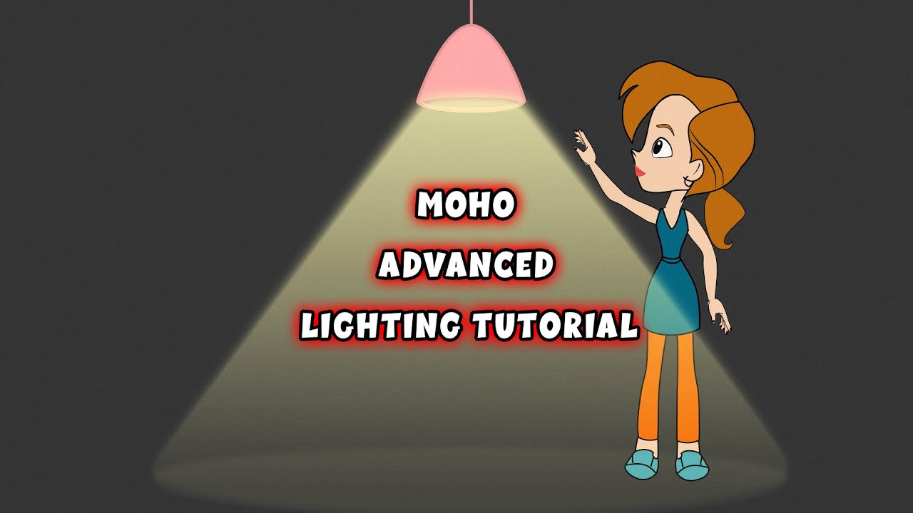 Moho Advanced Lighting Tutorial - Turn lighting on and off