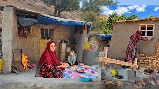 In the Stone Hut: A Mother's Daily Struggle for Survival