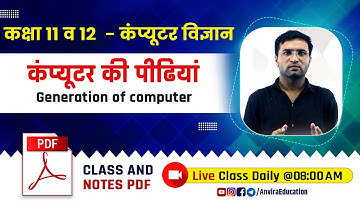 Class 11 & 12 | Computer Fundamental computer generation | By Sampat Raj Liler
