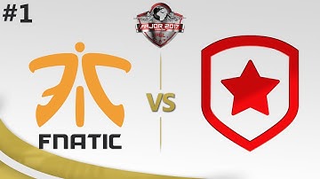 CS:GO • Gambit vs Fnatic (bo3) | PGL Major Kraków Main Event Game 1