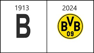 Borussia Dortmund logo evolution