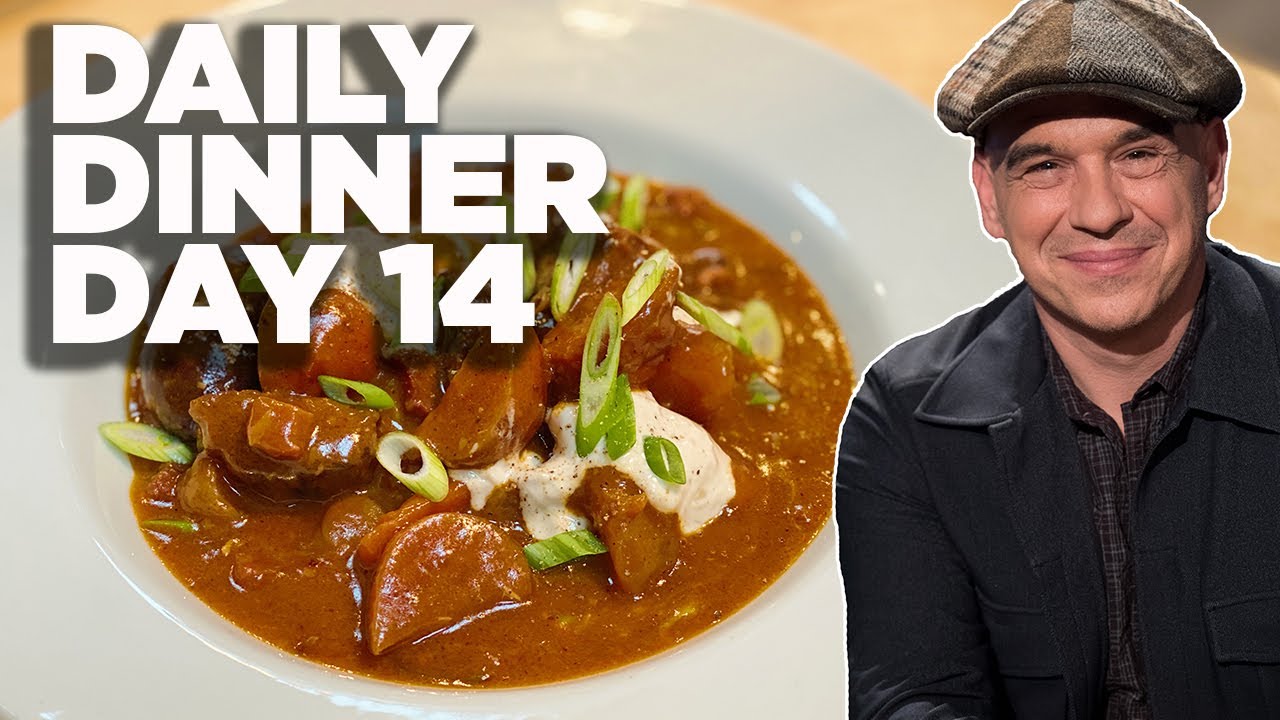 Stew with Root Vegetables: Daily Dinner Day 14 | Daily Dinner with Michael Symon | Food Network