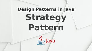 Strategy Pattern | Design Patterns in Java