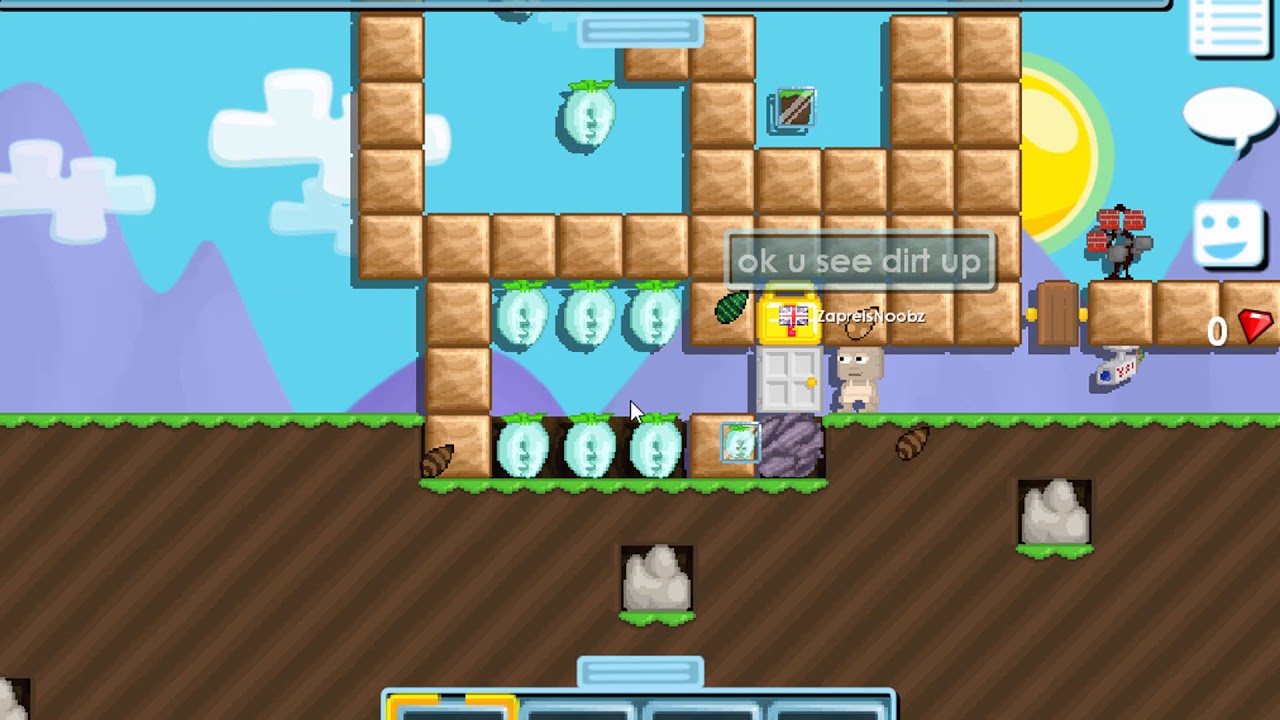 GrowTopia Thonk Mod NoClip ::))