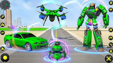 Drone Robot Car Battle Game 2024 2 - Android Gameplay