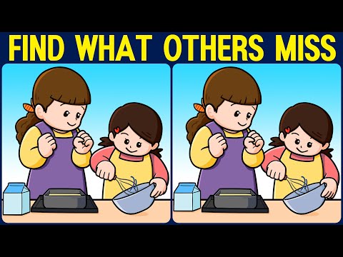 [Spot the Difference Brain Training] The subtle differences will test your attentiveness.