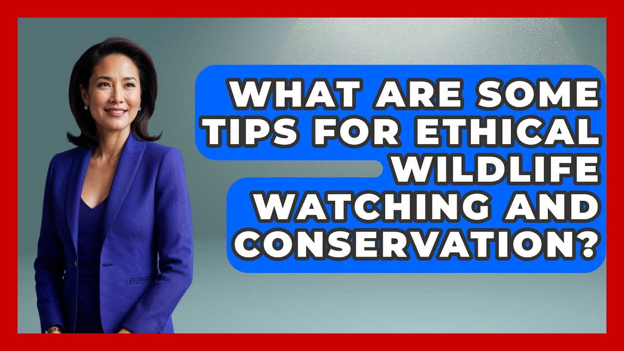 What Are Some Tips for Ethical Wildlife Watching and Conservation? | The Hiker's Advice