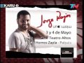 Jorge Rojas 3 y 4 de mayo en Jujuy !!!