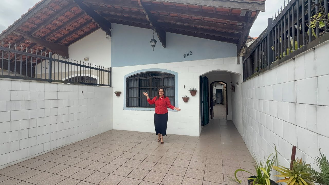 Casa 💎PORTEIRA FECHADA 💎 Área gourmet 🍻🍖 à 250 metros da praia.