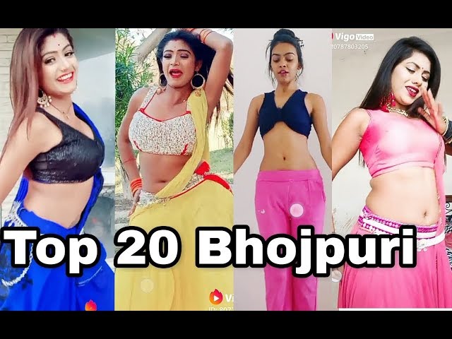 Top 20 Hot Girl  Bhojpuri Hit Song Video Super Hit Vigo Video  Hot Girl🙆