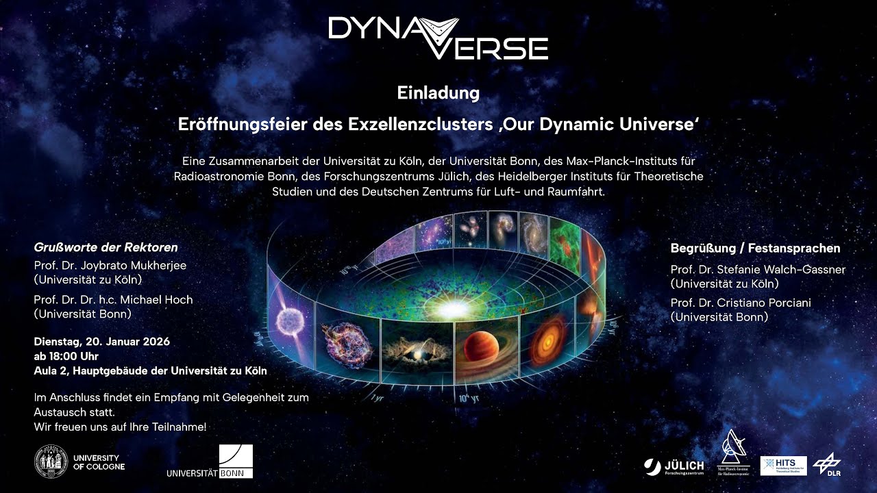 Excellence Cluster Dynaverse // Scientific vision and introduction