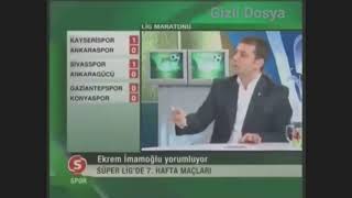 Ekrem Imamoğlu Samanyolu Spor Haberi Yorumculuğu