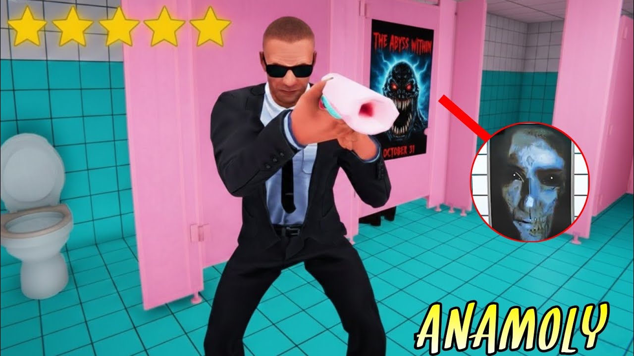 I found anamoly in toilet 8 horror game 😨|On vtg!