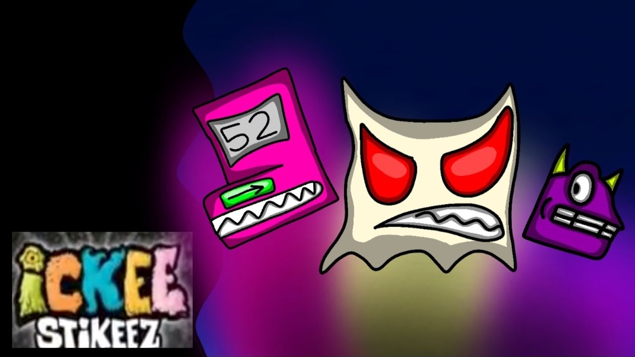 I'm Drawing Ickee Stikeez Characters In FlipaClip