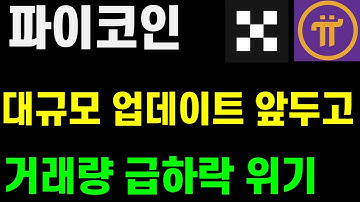 파이코인 리눅스노드 프로토콜23 대규모 업데이트 앞두고 거래량 하락