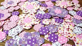 💎Beautiful Hexagon Patchwork Oven Mitts | Fabric Scrap Sewing Project