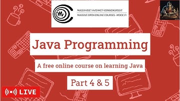Java Programming I, Part 4 & 5 - MOOC.FI Exercises #10
